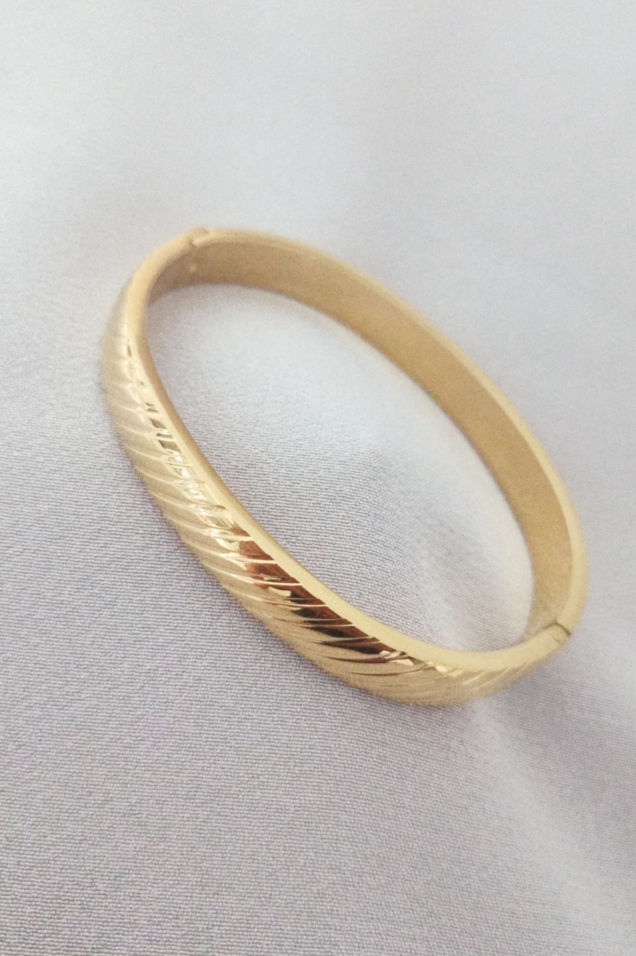 Çelik bileklik gold