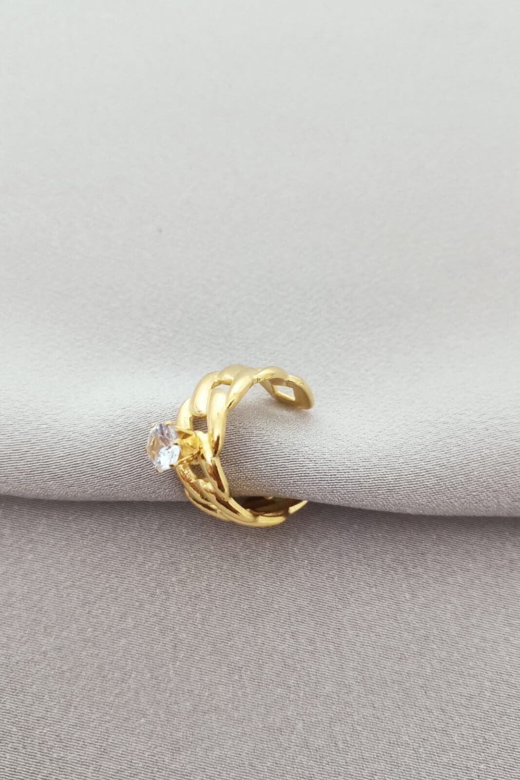 Çelik yüzük gold