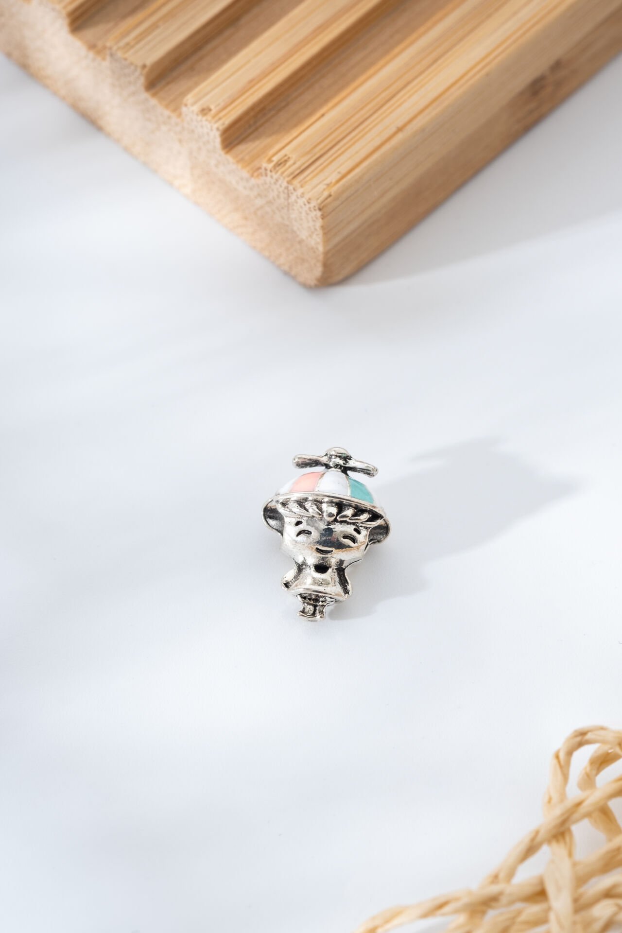 Çelik Kız Çocuk Charm