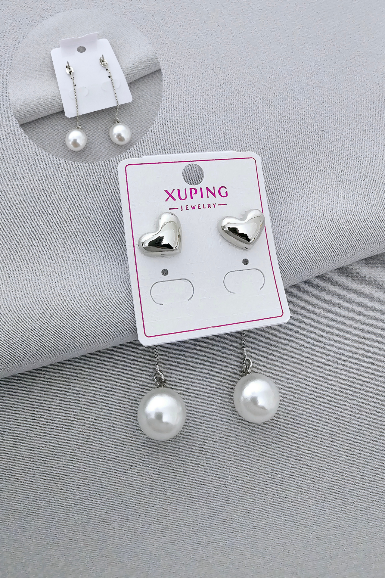 Xuping küpe silver