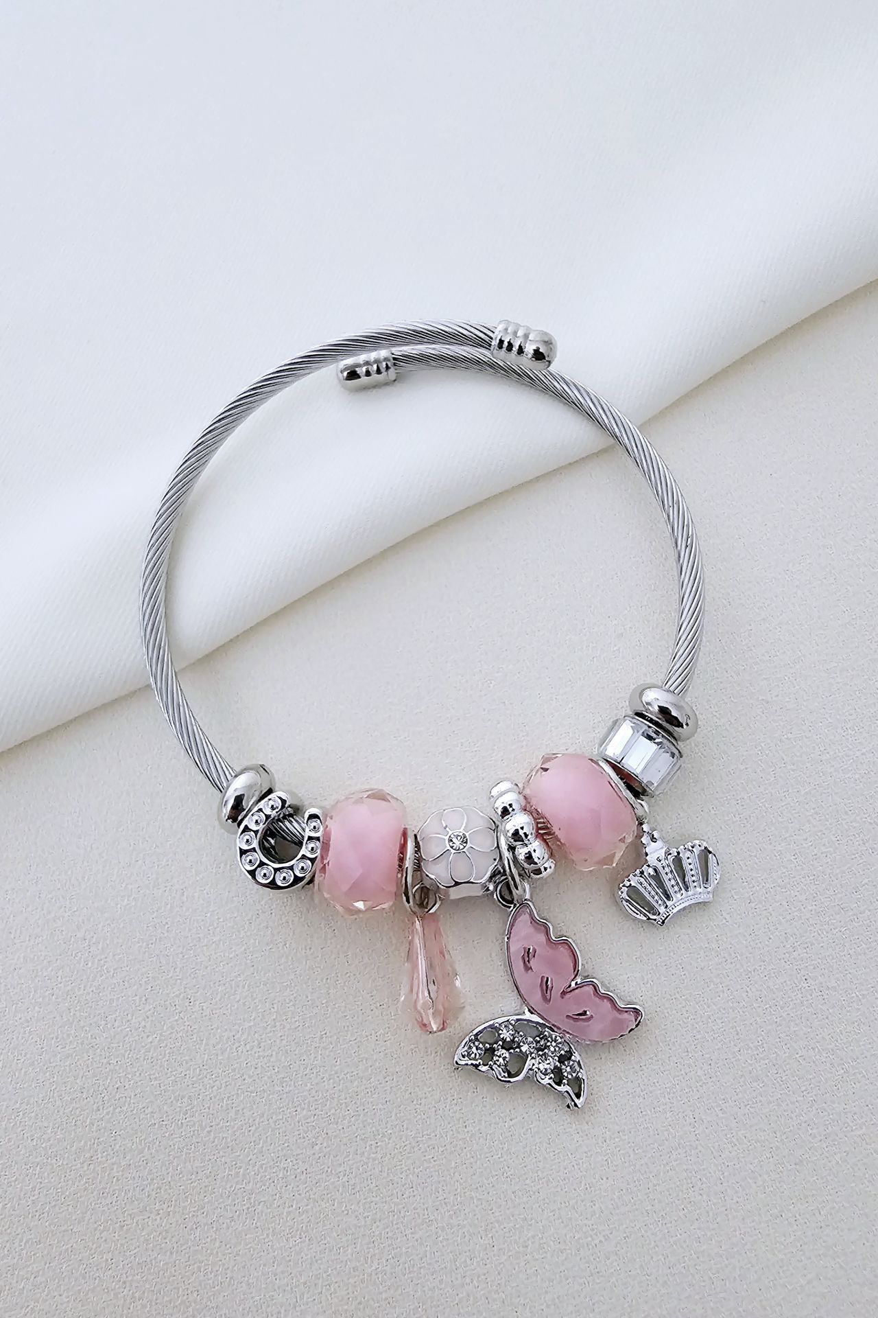 Çelik pandora silver