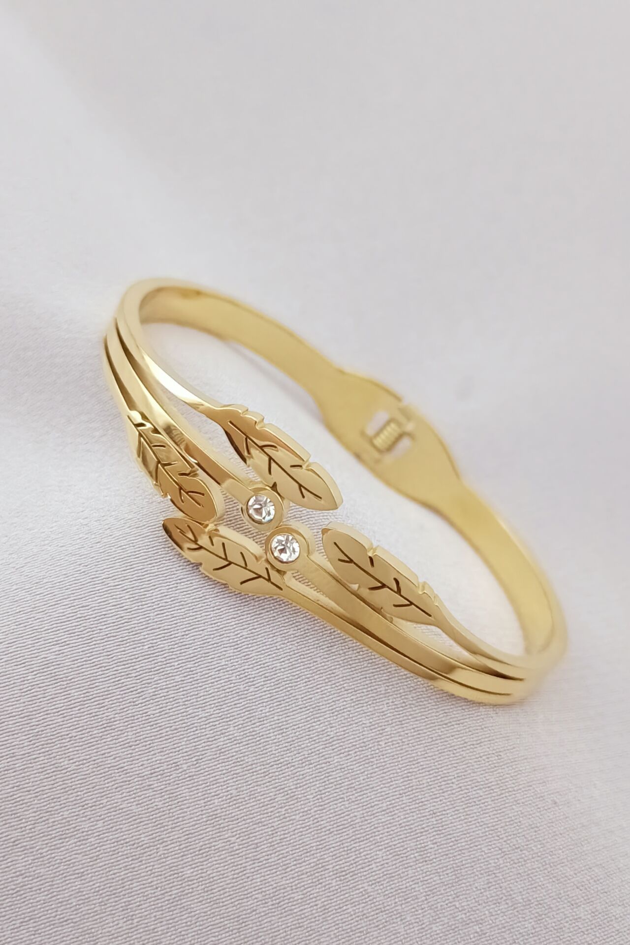 Çelik bileklik gold