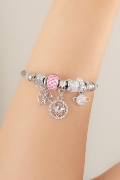 Çelik Pandora Gezegen ve Yonca Figürlü