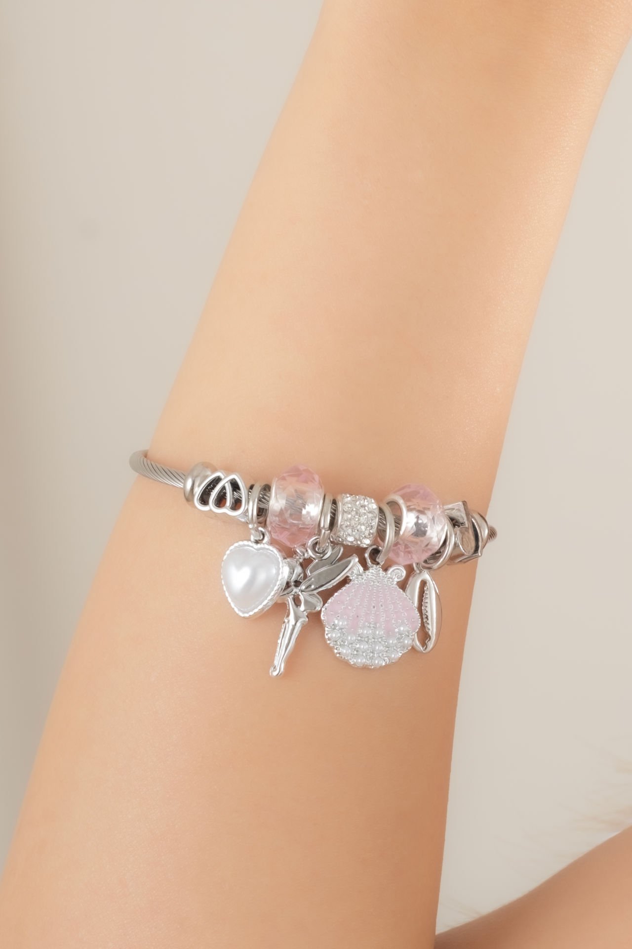 Çelik Pandora Deniz Kabuğu, Melek ve İnci Kalpli