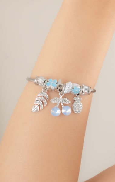 Çelik Pandora Mavi Kiraz ve Ananaslı