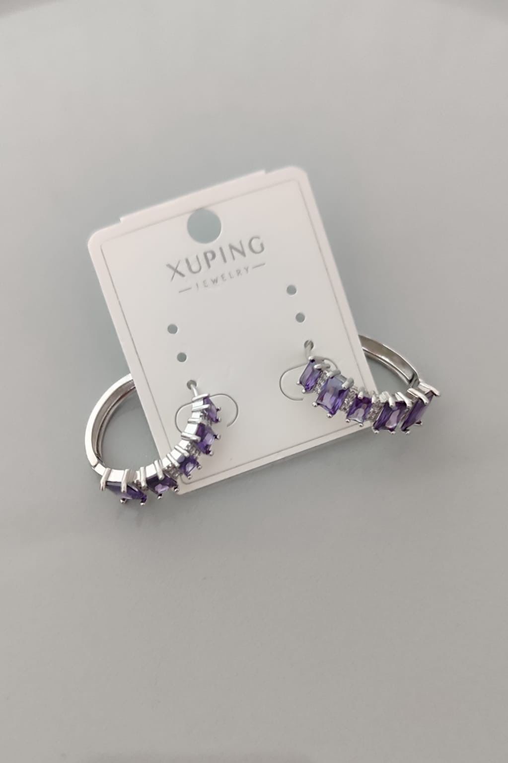 Xuping taşlı küpe