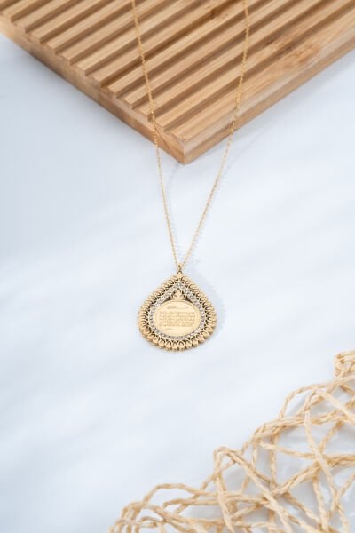 Damla Model Dualı Kolye