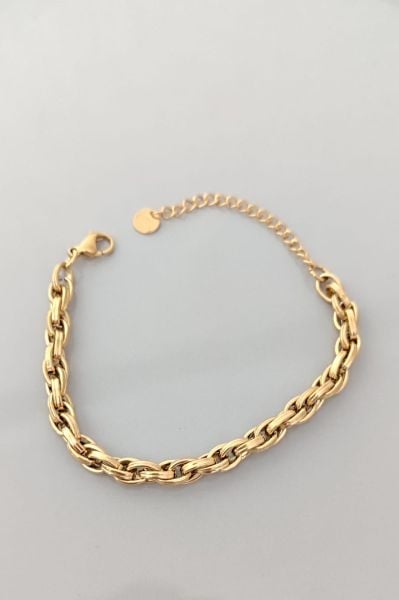 Çelik gold zincir