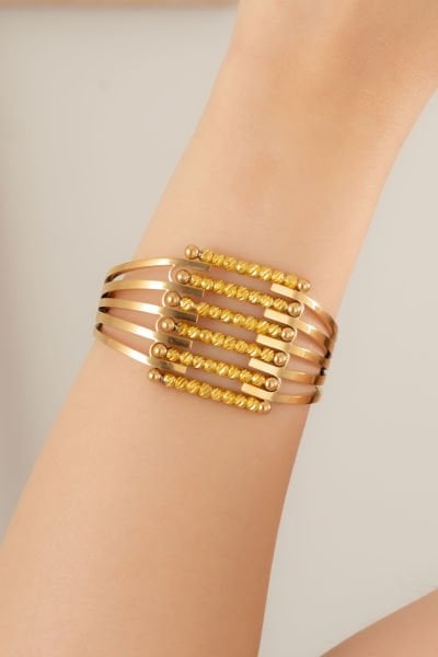 Çelik Dorikalı Kaburga Model Bileklik