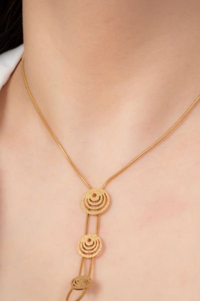 Çelik Gold Kolye