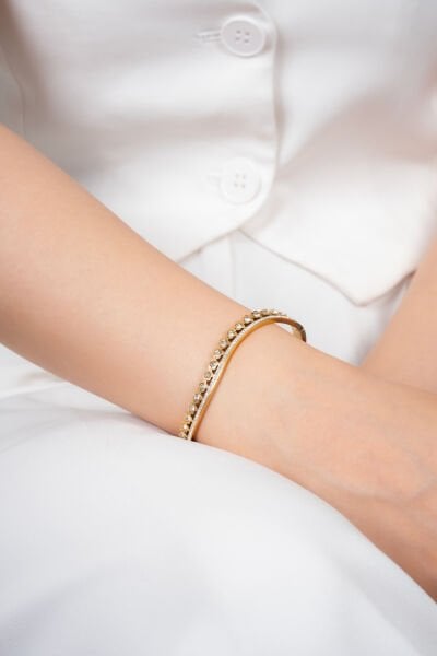 Çelik Taşlı Bileklik