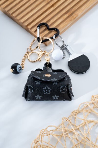 Çanta Figürlü Tenis Temalı Çanta Ve Anahtarlık Charm'ı