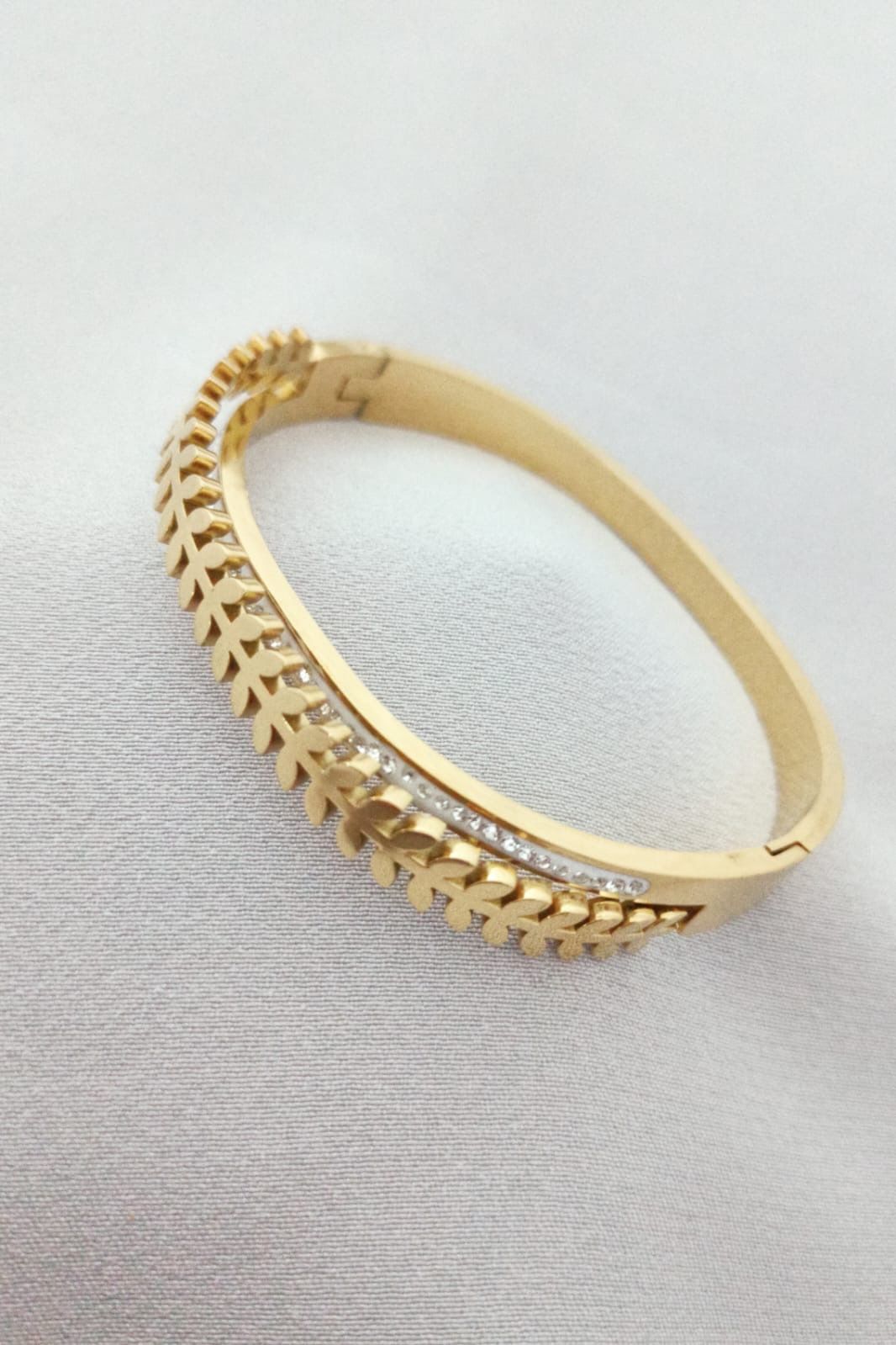 Çelik bileklik gold