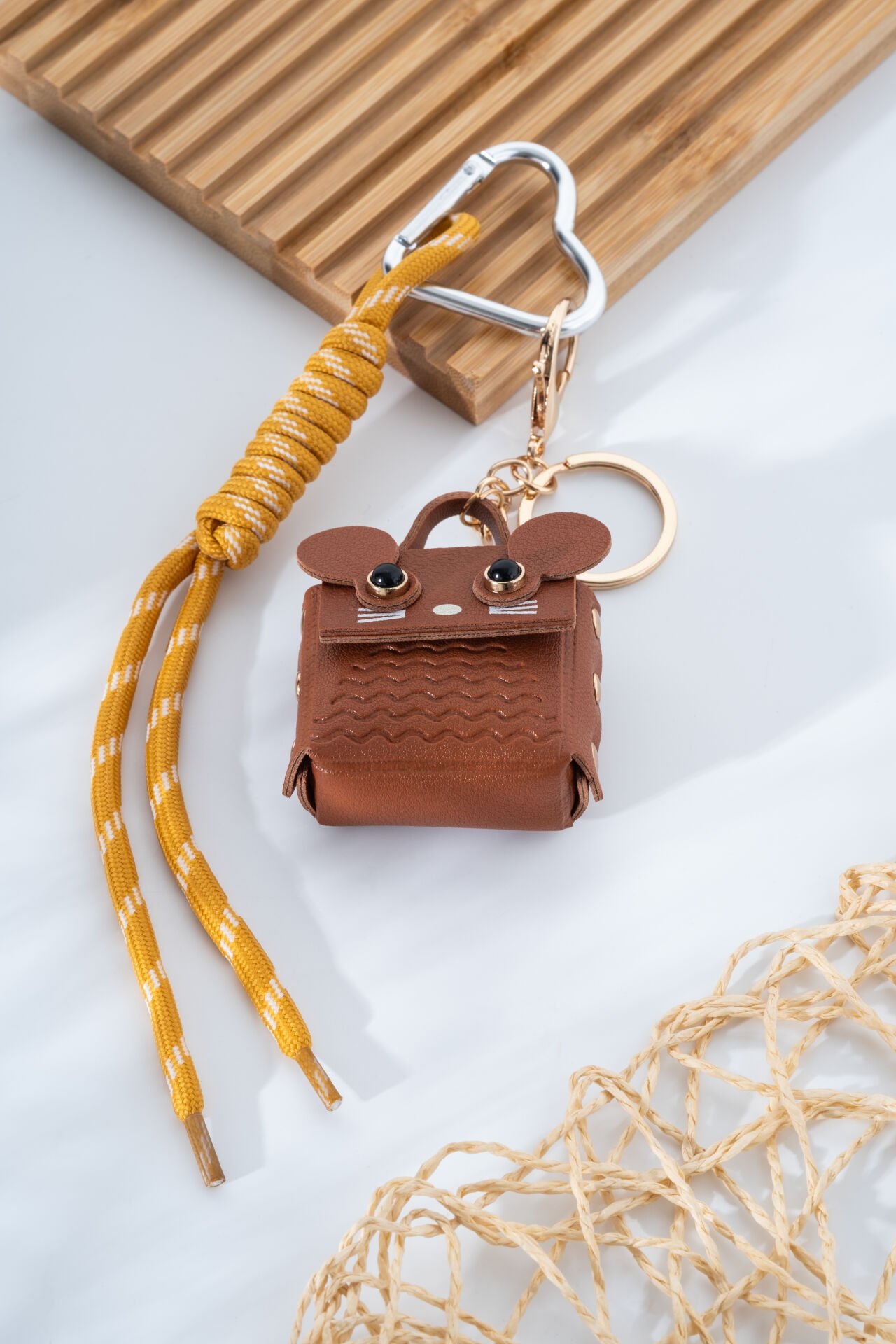 Hayvan Figürlü Çanta Ve Anahtarlık Charm'ı