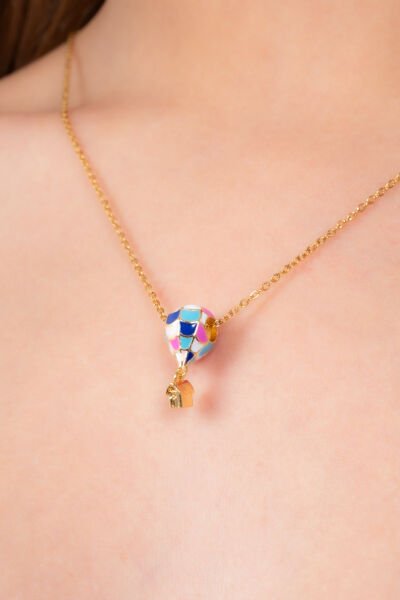 Renkli Balon Figürlü VİP Kolye