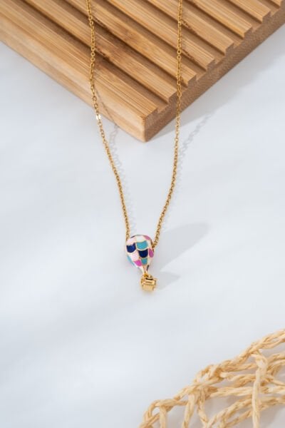 Renkli Balon Figürlü VİP Kolye