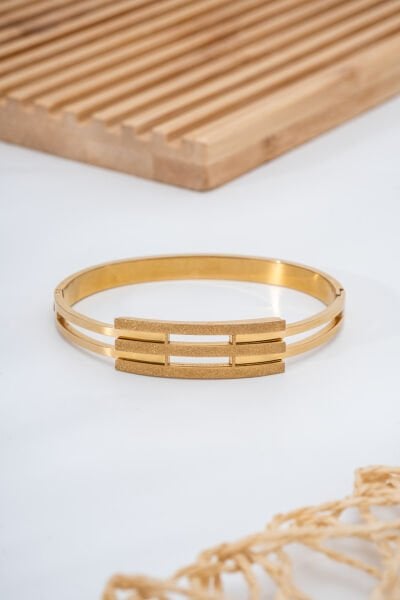 Çelik Simli Kaburga Model Bileklik