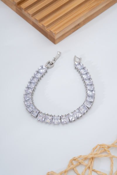 Vip Elmas Taşlı Bileklik