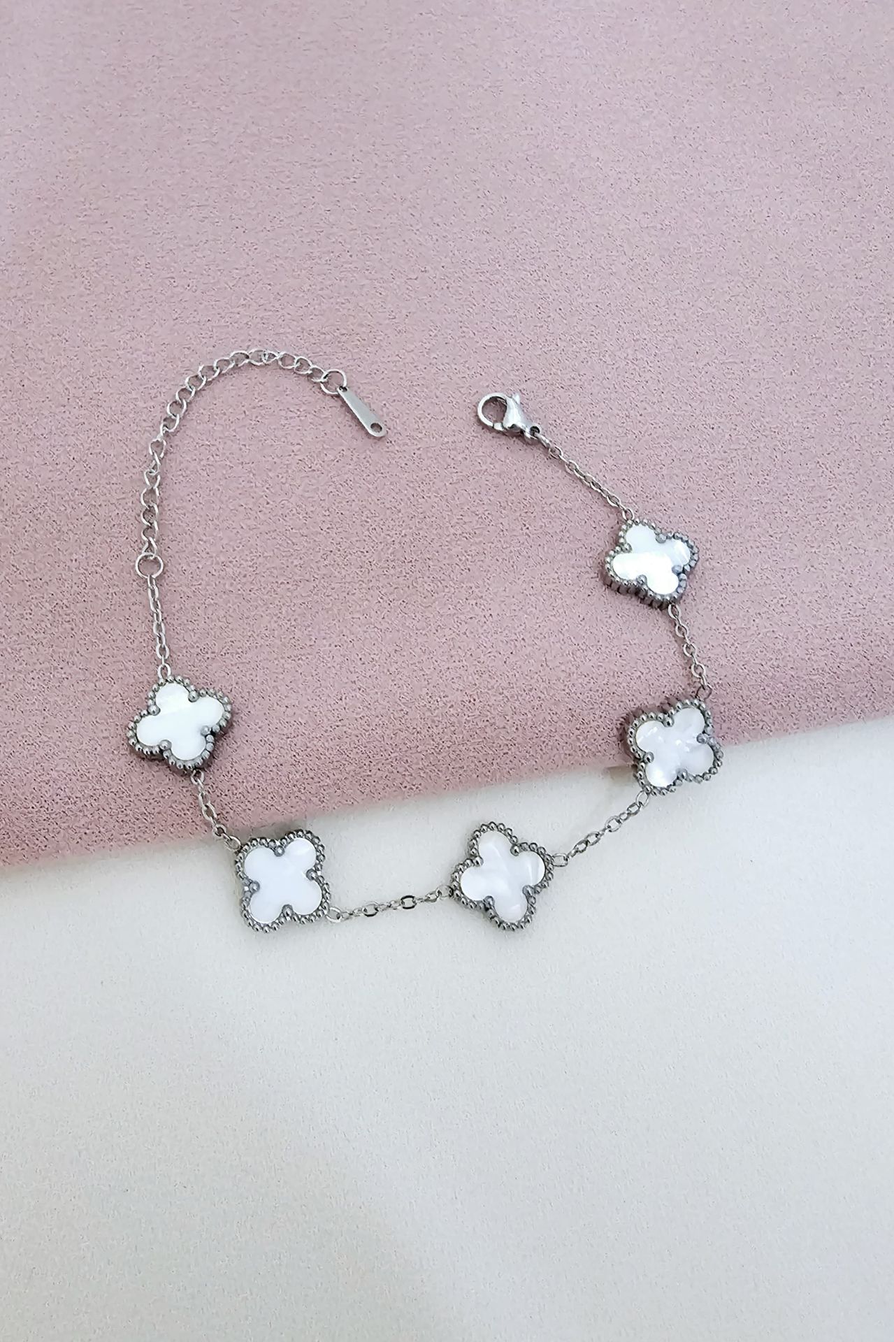 Çelik Van Cleef Silver Bileklik