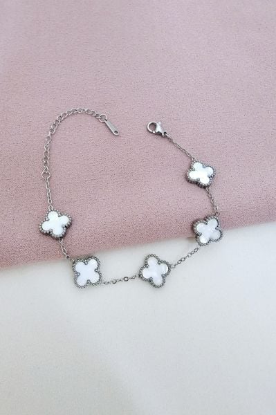 Çelik Van Cleef Silver Bileklik