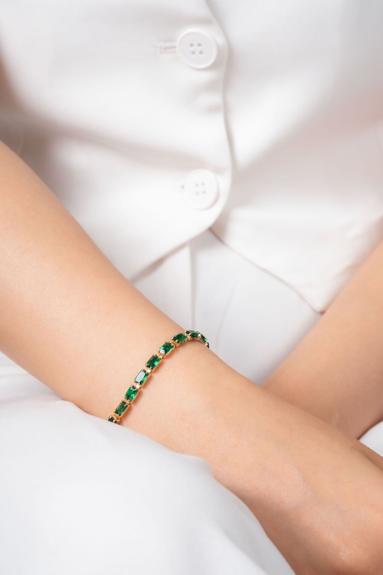 Zümrüt Yeşili Su Yolu VİP Bileklik