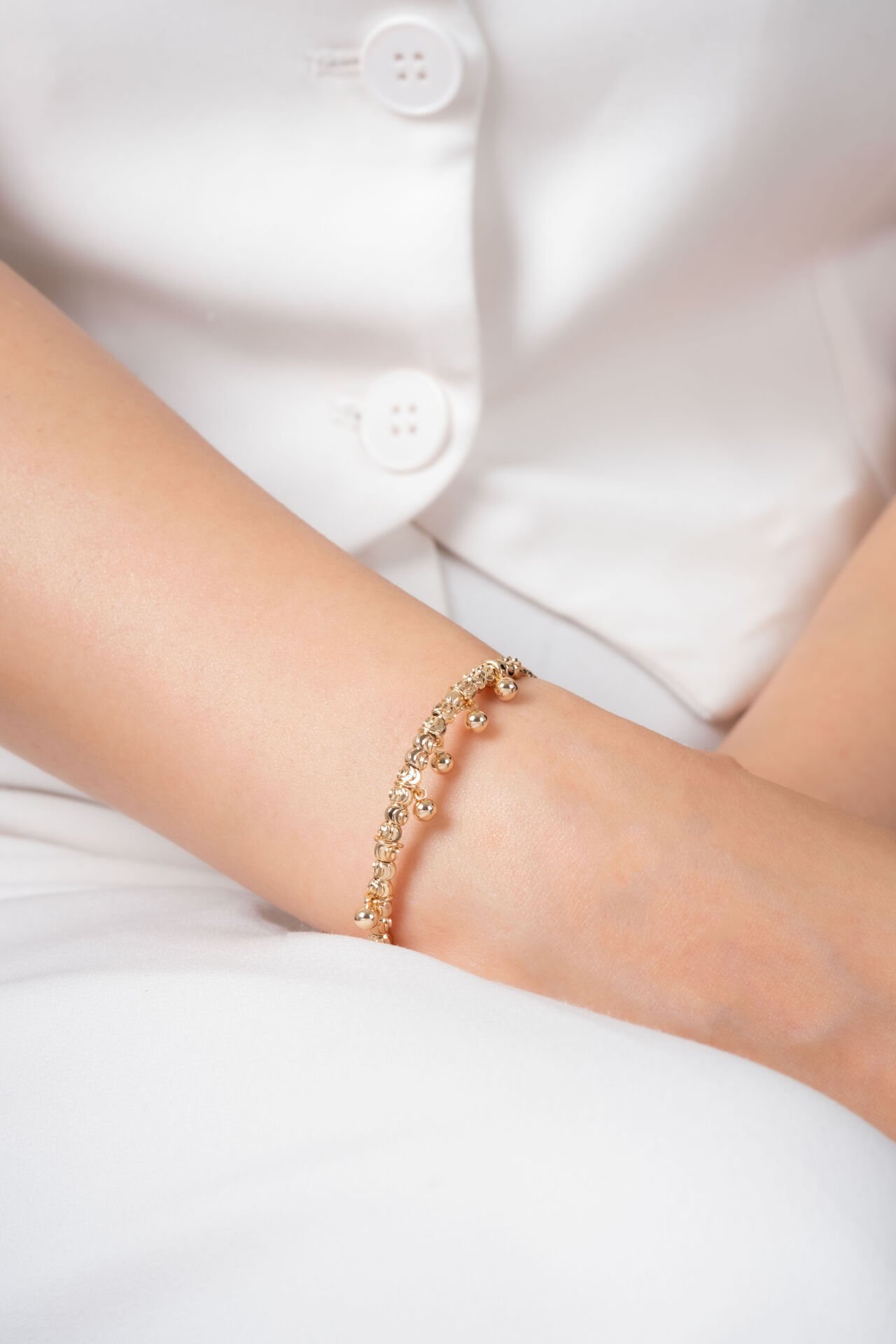 Rose Sallanan Dorikalı VİP Kelepçe Bileklik