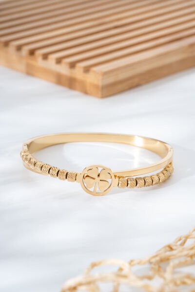 Çelik Dorikalı Yonca Bileklik