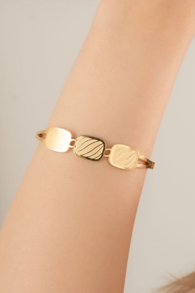 Çelik Sim Desenli Kelepçe