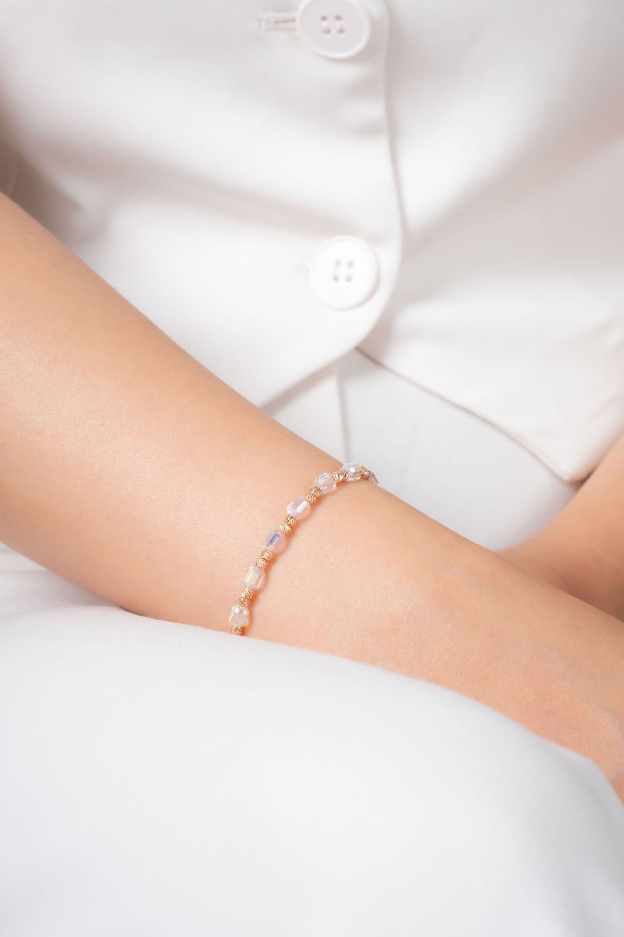 Cam Boncuklu VİP Bileklik