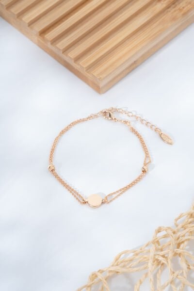 Daire Detaylı Dorikalı VİP Bileklik