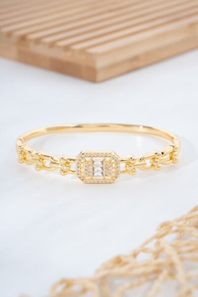 Gold Büküm Baget Kelepçe Bileklik