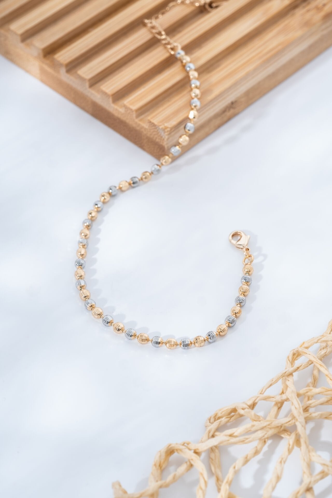 Rose Antrasit Mini Dorikalı Halhal