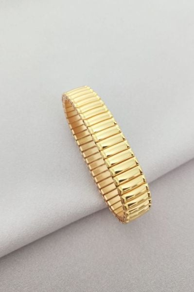 Çelik lastik bileklik Gold