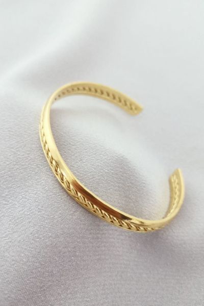 Çelik bileklik Gold