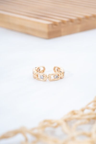 Rose Zincir Formlu Yüzük