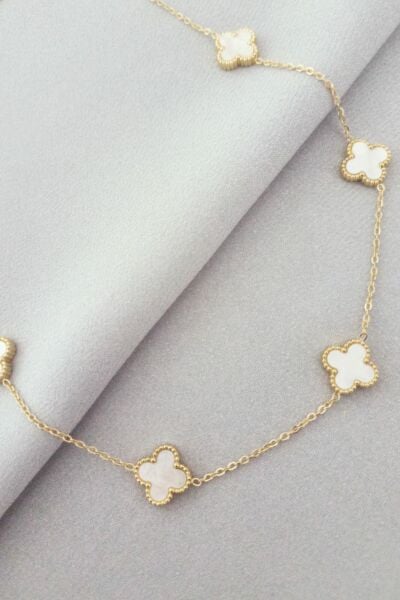 Çelik Van Cleef Kolye