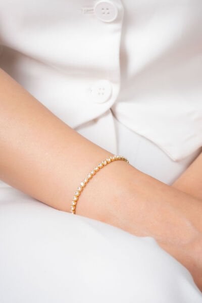 Gold Su Yolu Bileklik
