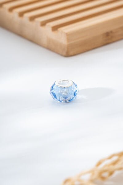 Mavi Kristal Boncuk Charm