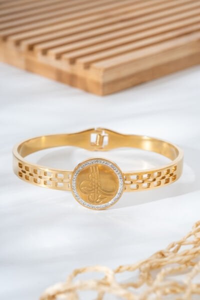 Çelik tuğralı kelepçe