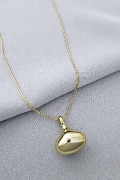 Çelik gold kolye