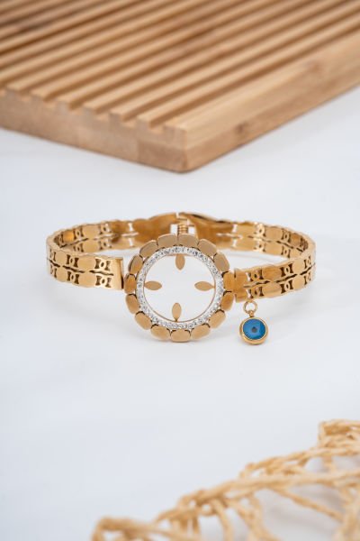 Çelik çeyrek takılan kelepçe