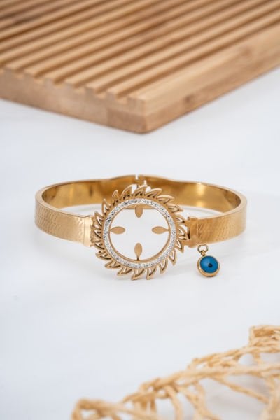 Çelik çeyrek takılan kelepçe