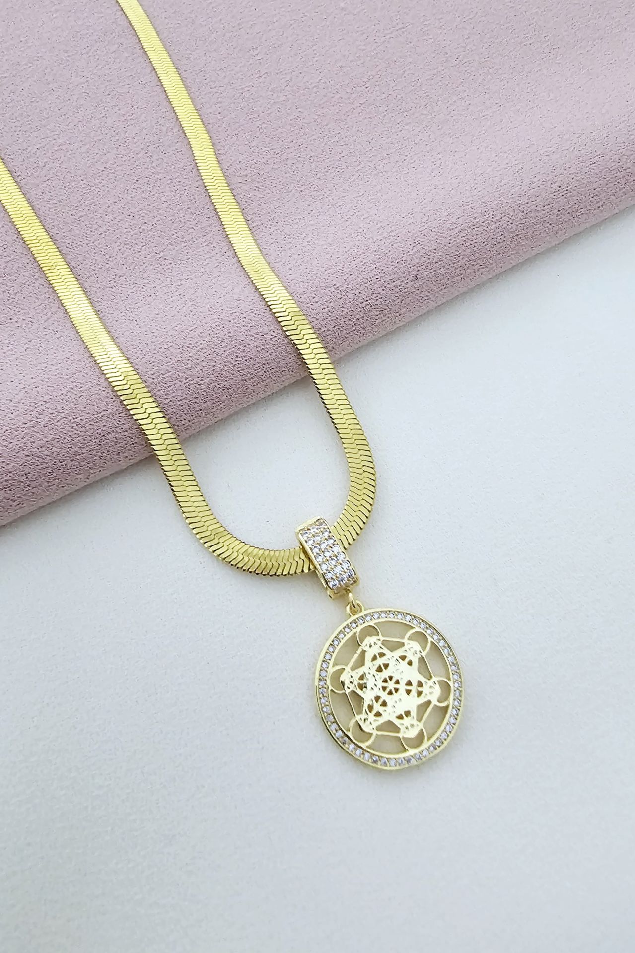 Metatron Küpü Tasarım Kolye