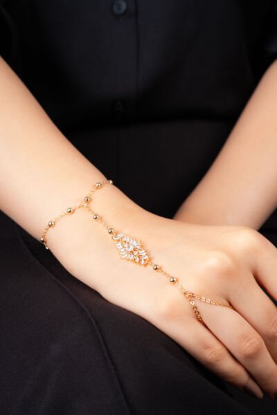 Rose Cam Çiçekli Şahmeran