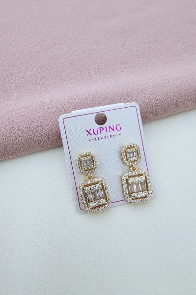 Xuping baget taşlı  küpe