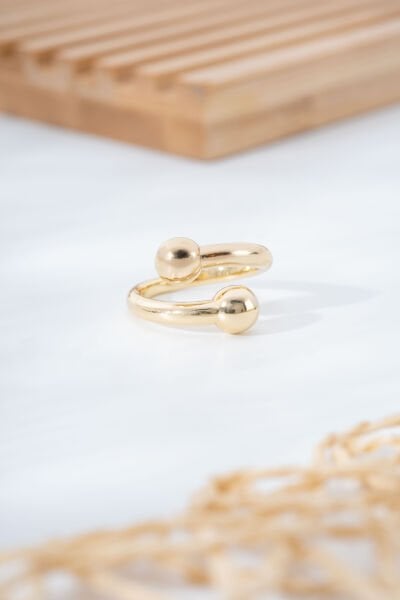 Gold Çift Toplu Yüzük