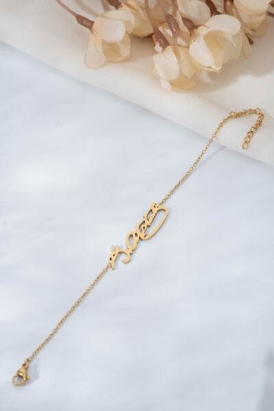 Gold Atatürk Bileklik