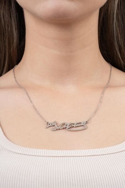 Silver  Atatürk Kolye