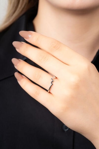 Silver Kalp Atışı Yüzük