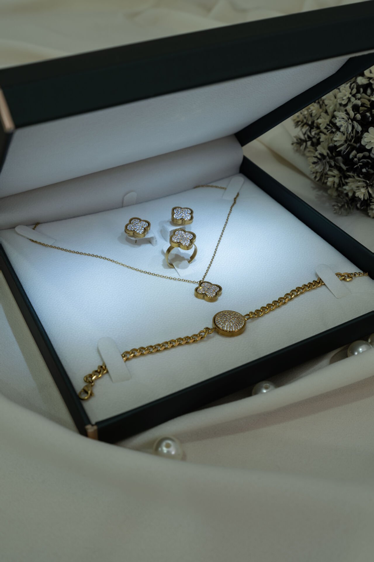 Büyük Yeşil Takı kutusu